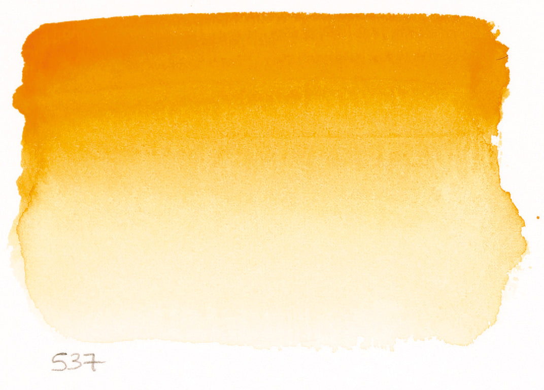 Sennelier Artist Watercolour Full Pan – Cadmium Yellow Orange 537
