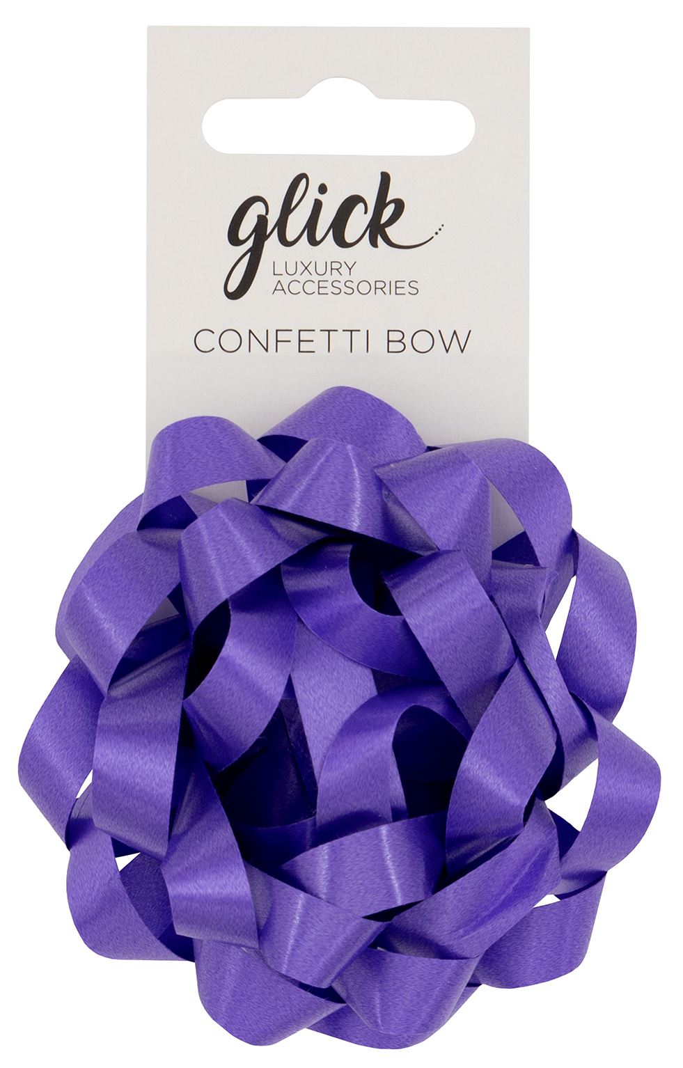 Violet Confetti Gift Bow