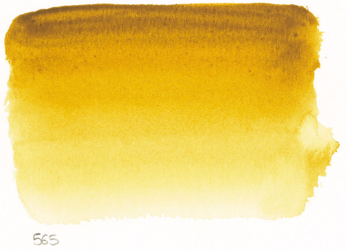 Sennelier Artist Watercolour Half Pan – French Ochre 565