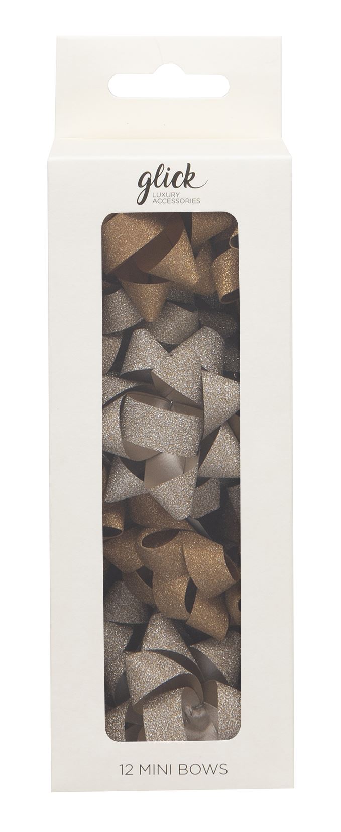 Gold Gift Bows (Pack of 12)