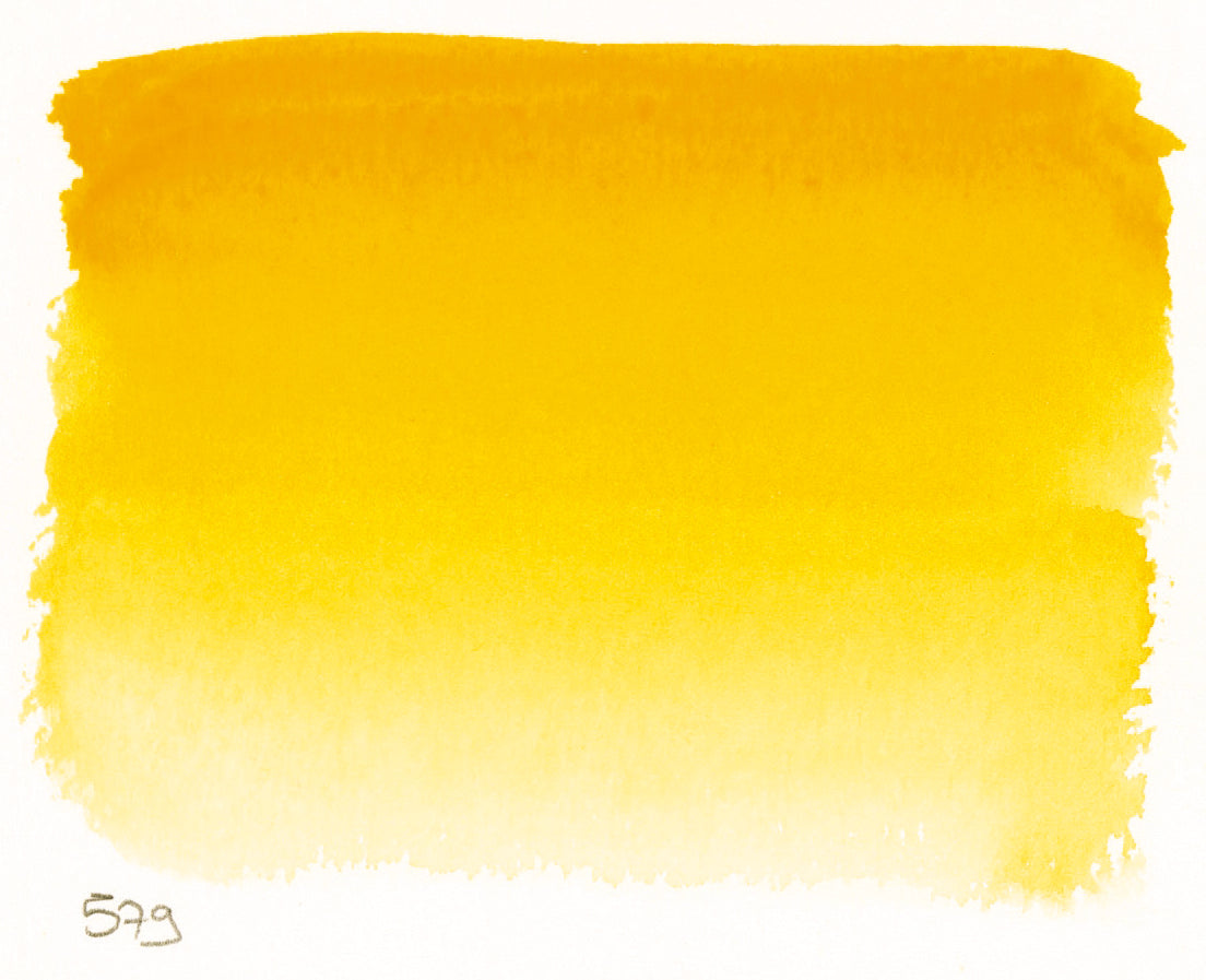 Sennelier Artist Watercolour Half Pan – Sennelier Yellow Deep 579