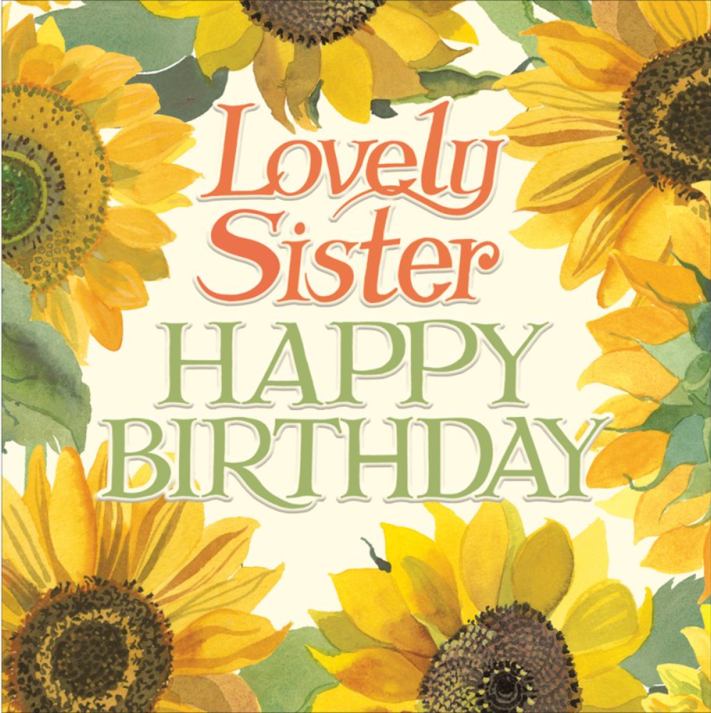 EMMA BRIDGEWATER Lovely Sister Birthday Card