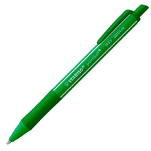 STABILO pointball colorful Ballpoint Pen – Mint Green Barrel, Green Ink