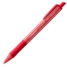 STABILO pointball colorful Ballpoint Pen – Rust Red Barrel, Red Ink