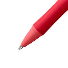 STABILO pointball colorful Ballpoint Pen – Rust Red Barrel, Red Ink