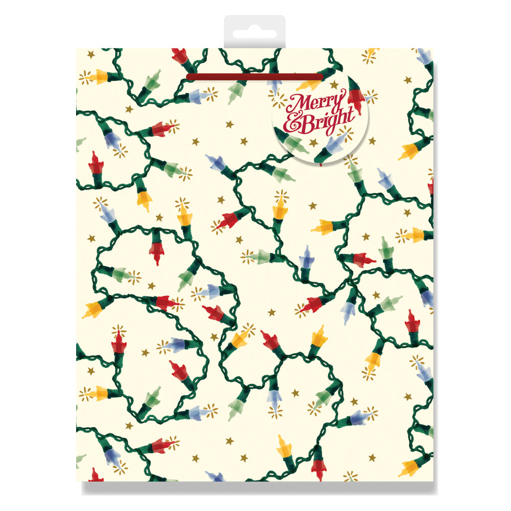 Emma Bridgewater Fairy Lights Large Christmas Gift Bag