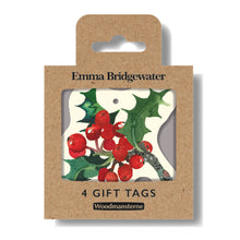Emma Bridgewater Winter Flowers Christmas Gift Tags | Pack of 4