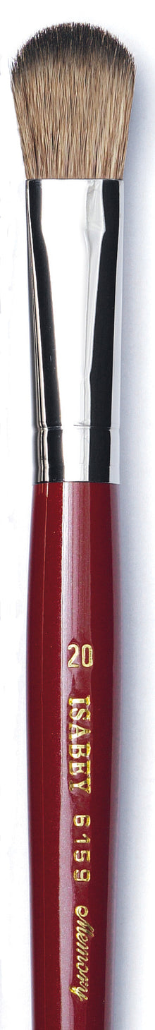 Isabey Memory Filbert Brush, Series 6159 – Size 6