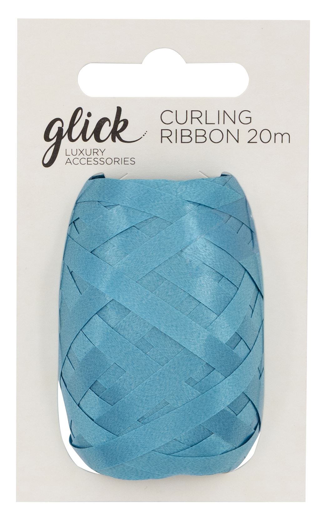 Aqua Curling Ribbon (5mm × 20m)