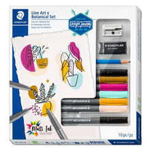 Staedtler Design Journey line art and botanical set