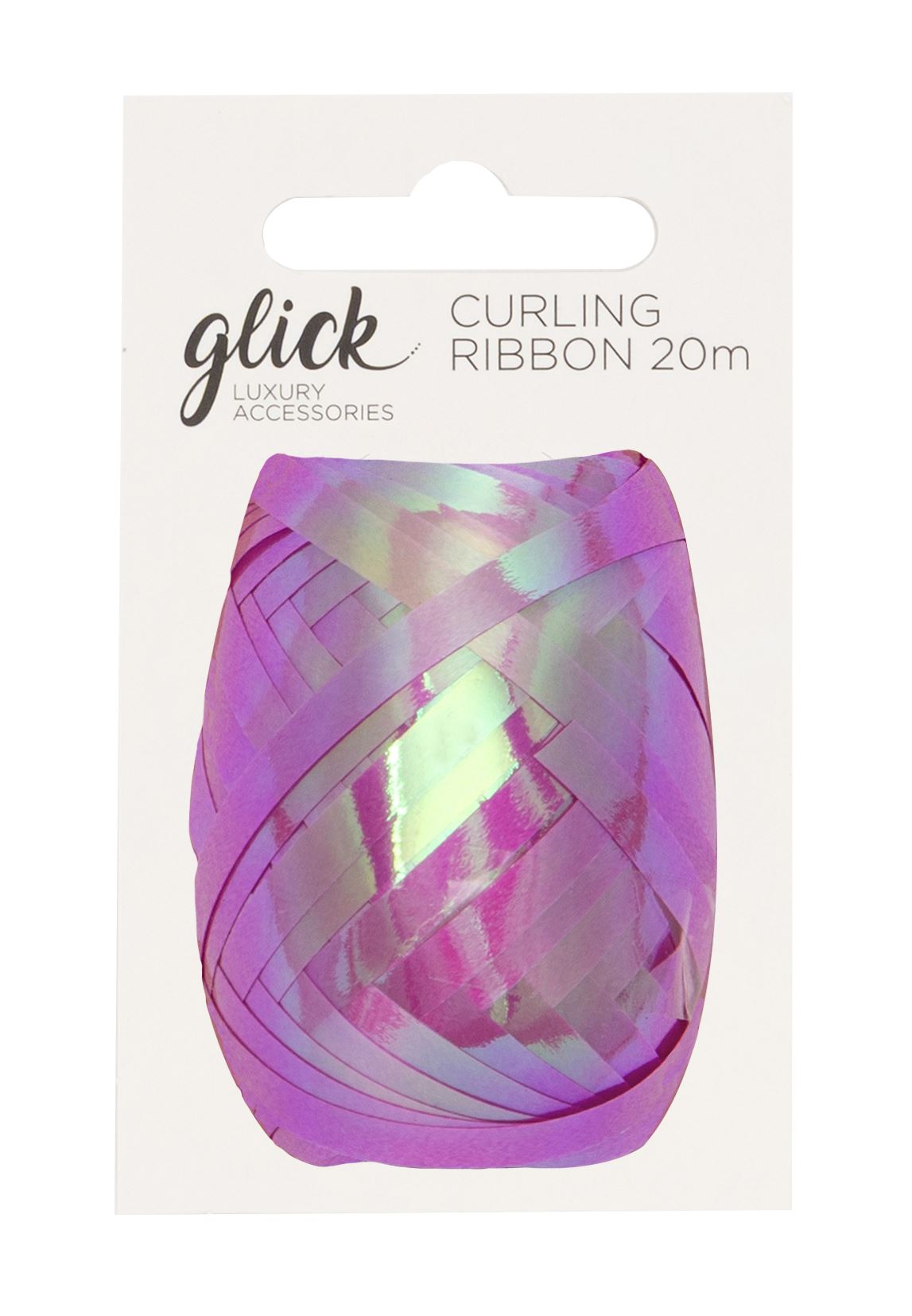 Irridescent Pink Curling Ribbon (5mm × 20m)