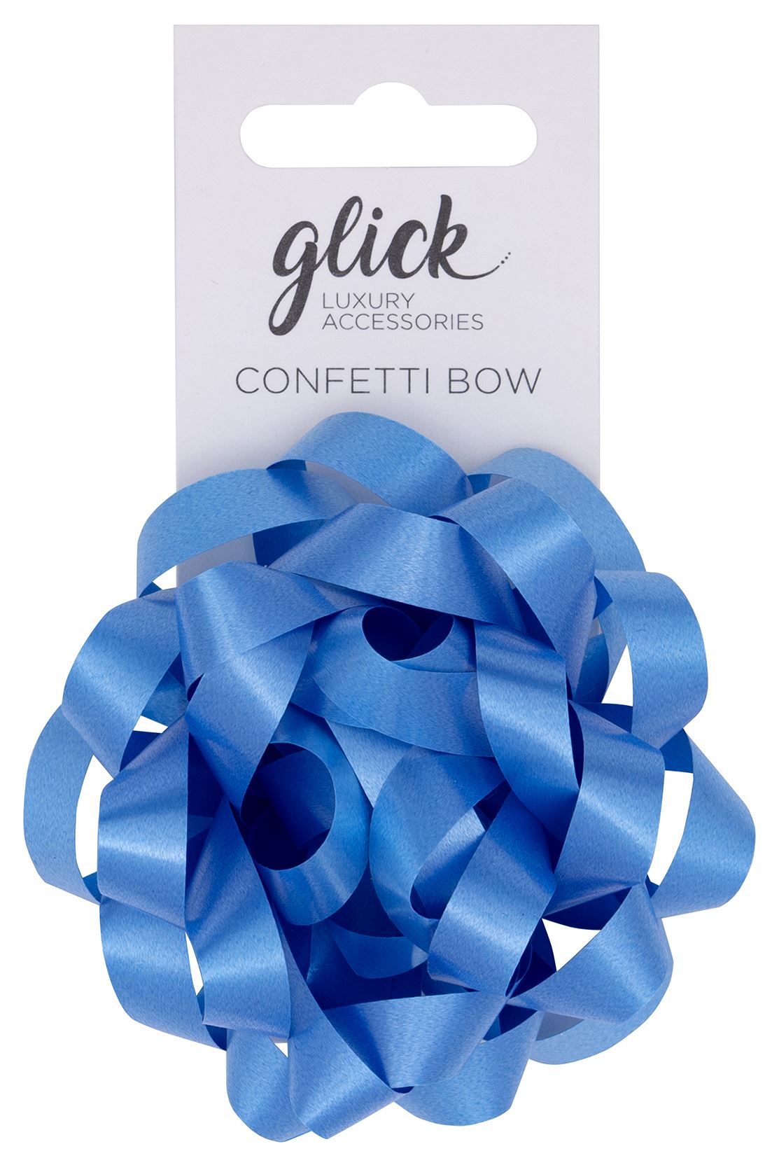 Indigo Confetti Gift Bow