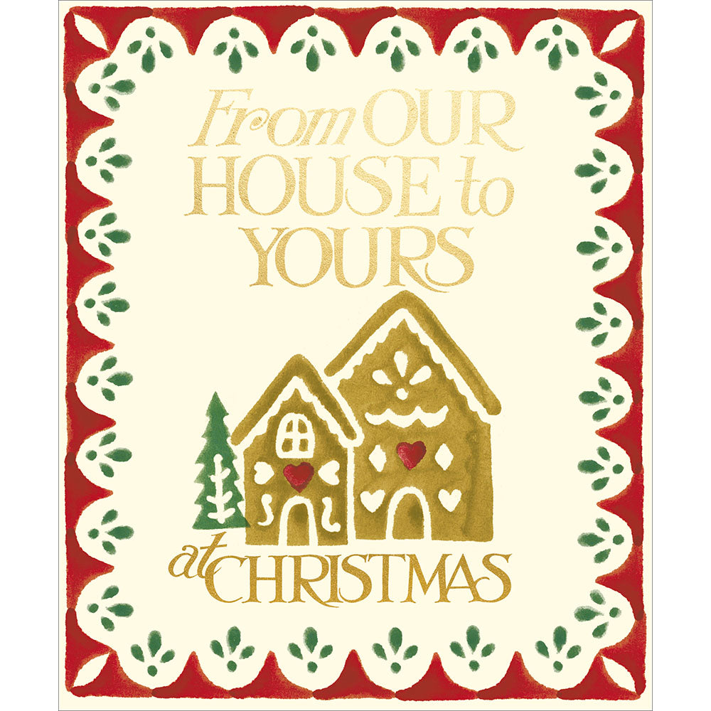 Emma Bridgewater From Our House to Yours Christmas Card
