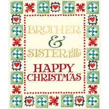 Emma Bridgewater Brother & Sister-in-Law Christmas Card