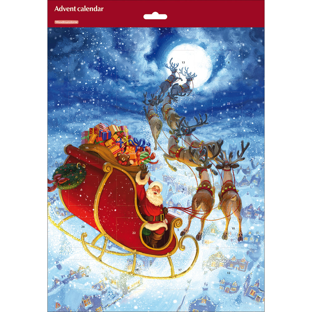 Magical Journey Santa's Sleigh Advent Calendar