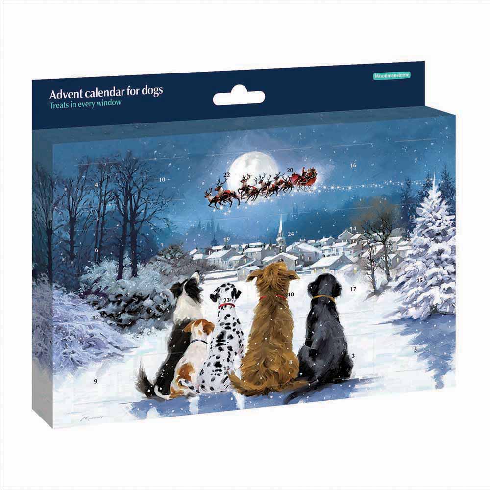 Christmas Dogs Dog Treat Advent Calendar