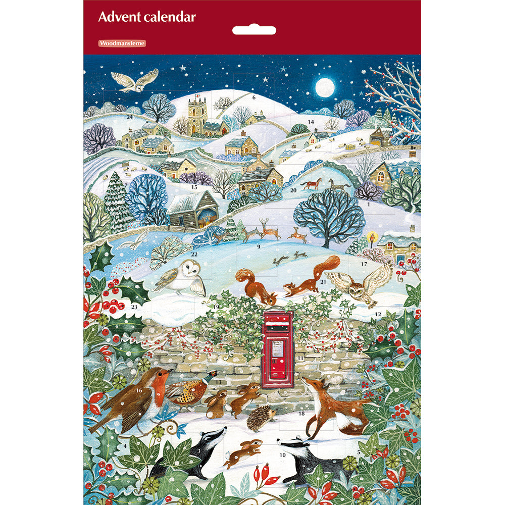 All is Calm Snowy Village Advent Calendar