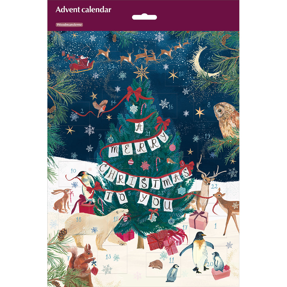 Around the Tree Woodland Animals Advent Calendar