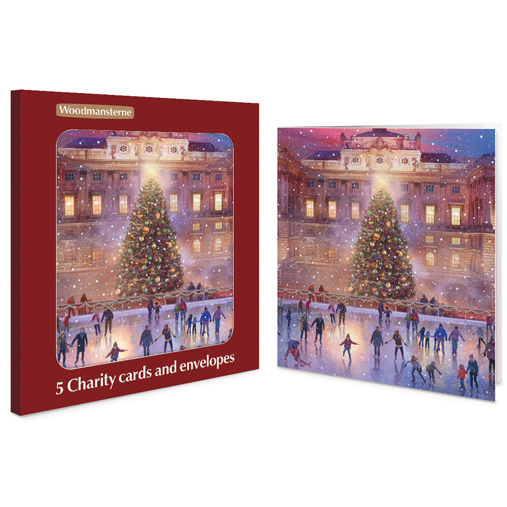 Somerset House Ice Rink Charity Christmas Cards | Pack of 5