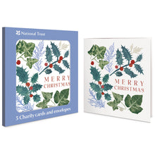 National Trust Winter Foliage Charity Christmas Cards | Pack of 5
