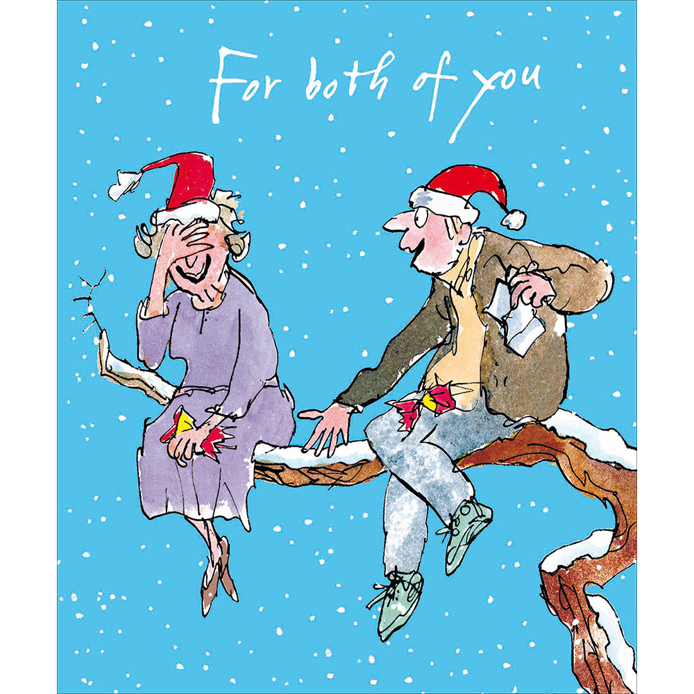 Quentin Blake For Both of You Christmas Card