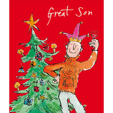 Quentin Blake Great Son Christmas Card