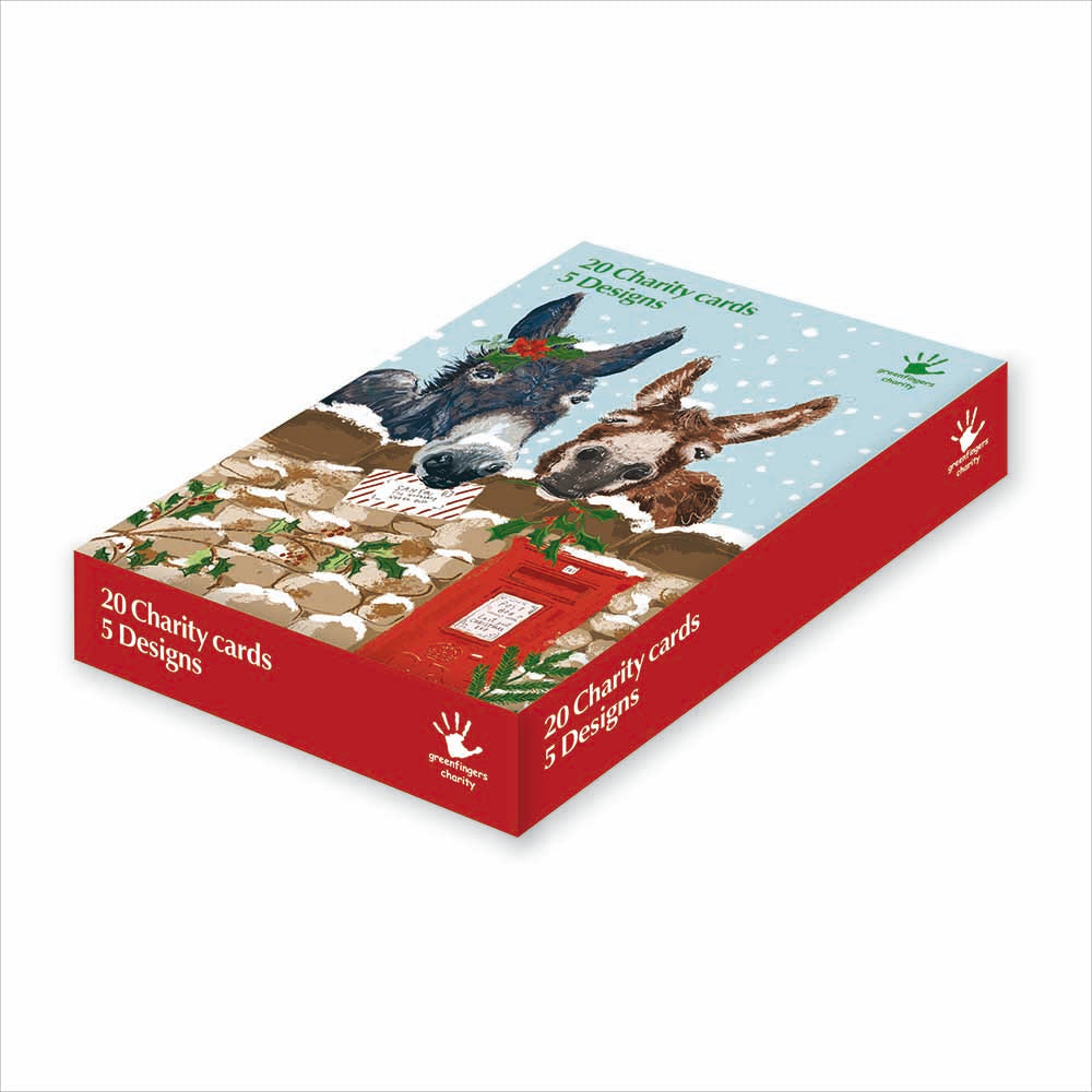 Greenfingers Charity Christmas Cards | Box of 20, 5 Designs