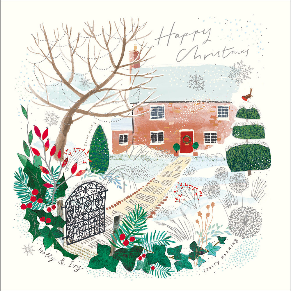 National Garden Scheme Country Cottage Luxury Greetings Card Box | 8 Cards & Envelopes