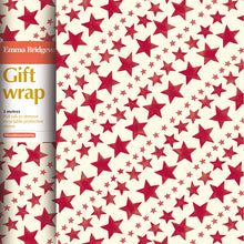 Emma Bridgewater Red Stars Christmas Gift Wrap | 3m Roll