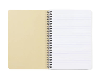 Clairefontaine Forever Recycled Wirebound Notebook - A5 Lined - 120 Pages - Assorted Colours