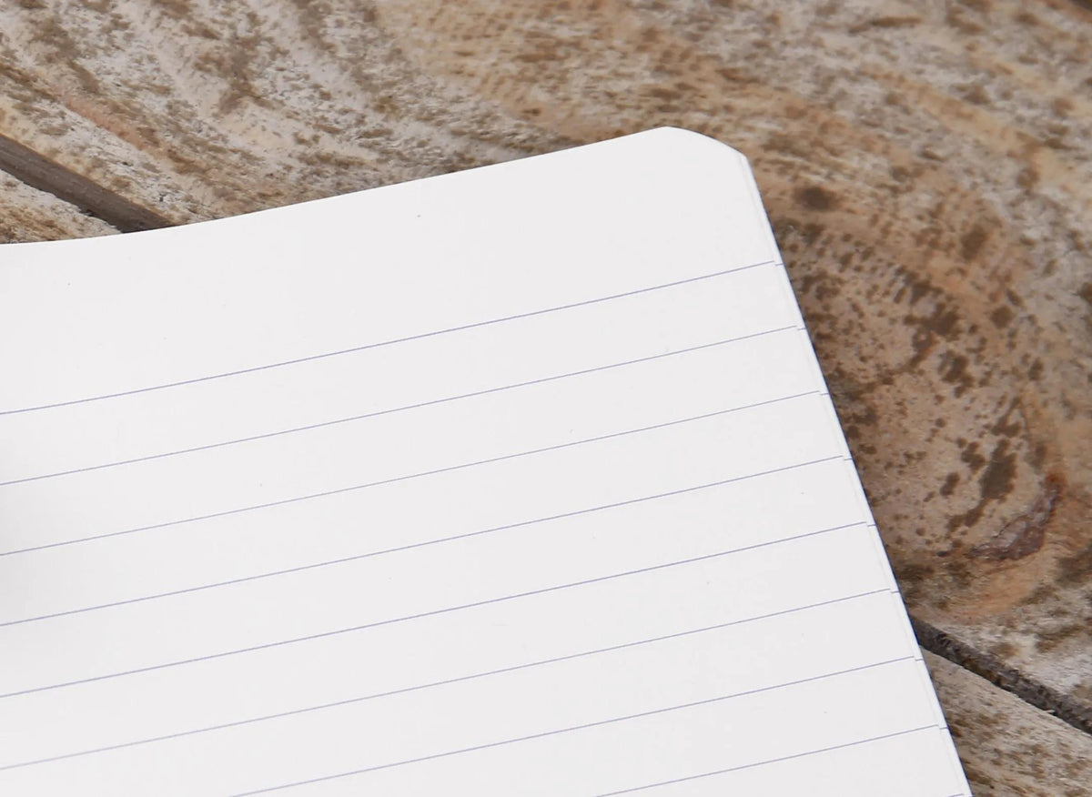 Clairefontaine Forever Recycled Wirebound Notebook - A6 Lined - 120 Pages - Assorted Colours