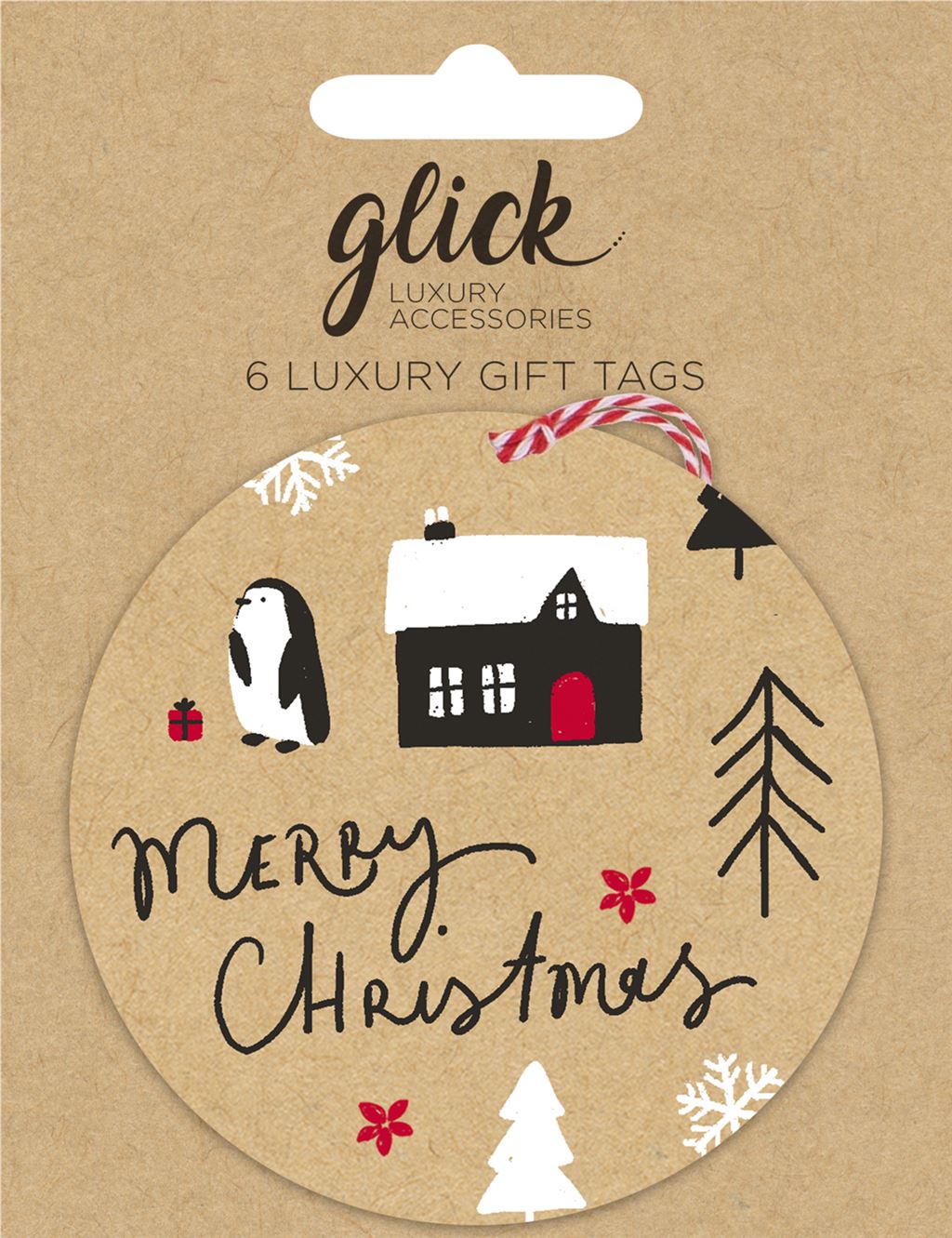 Antarctic Village Gift Tags (Pack of 6)