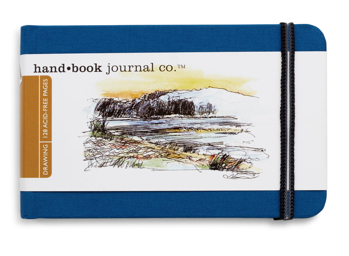 Global Paper Journal Landscape 3.5 x 5.5in (8.9 x 14cm) – Ultramarine Blue