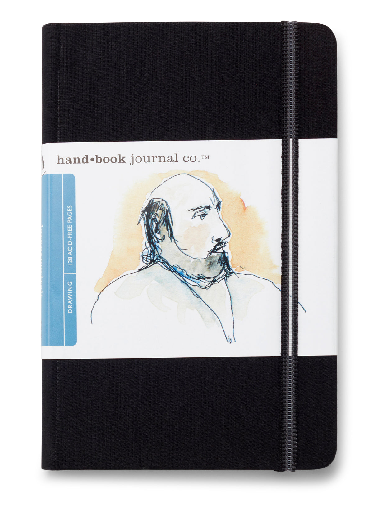 Global Paper Journal Portrait 5.5 x 8.25in (14 x 21cm) – Ivory Black