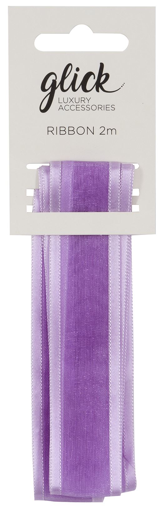 Lilac Satin-Edge Ribbon