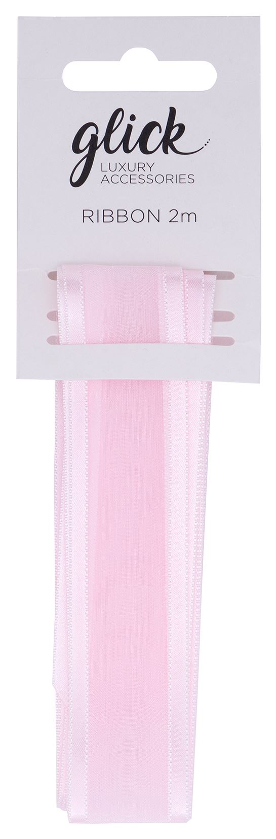 Baby Pink Satin-Edge Ribbon