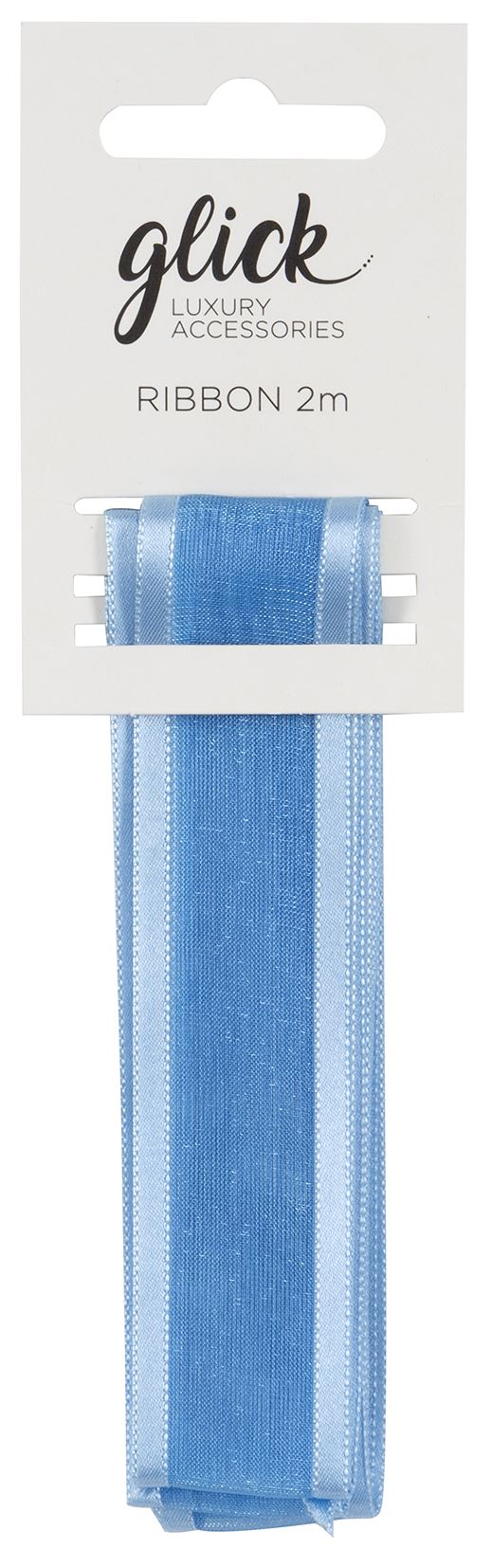 Baby Blue Satin-Edge Ribbon