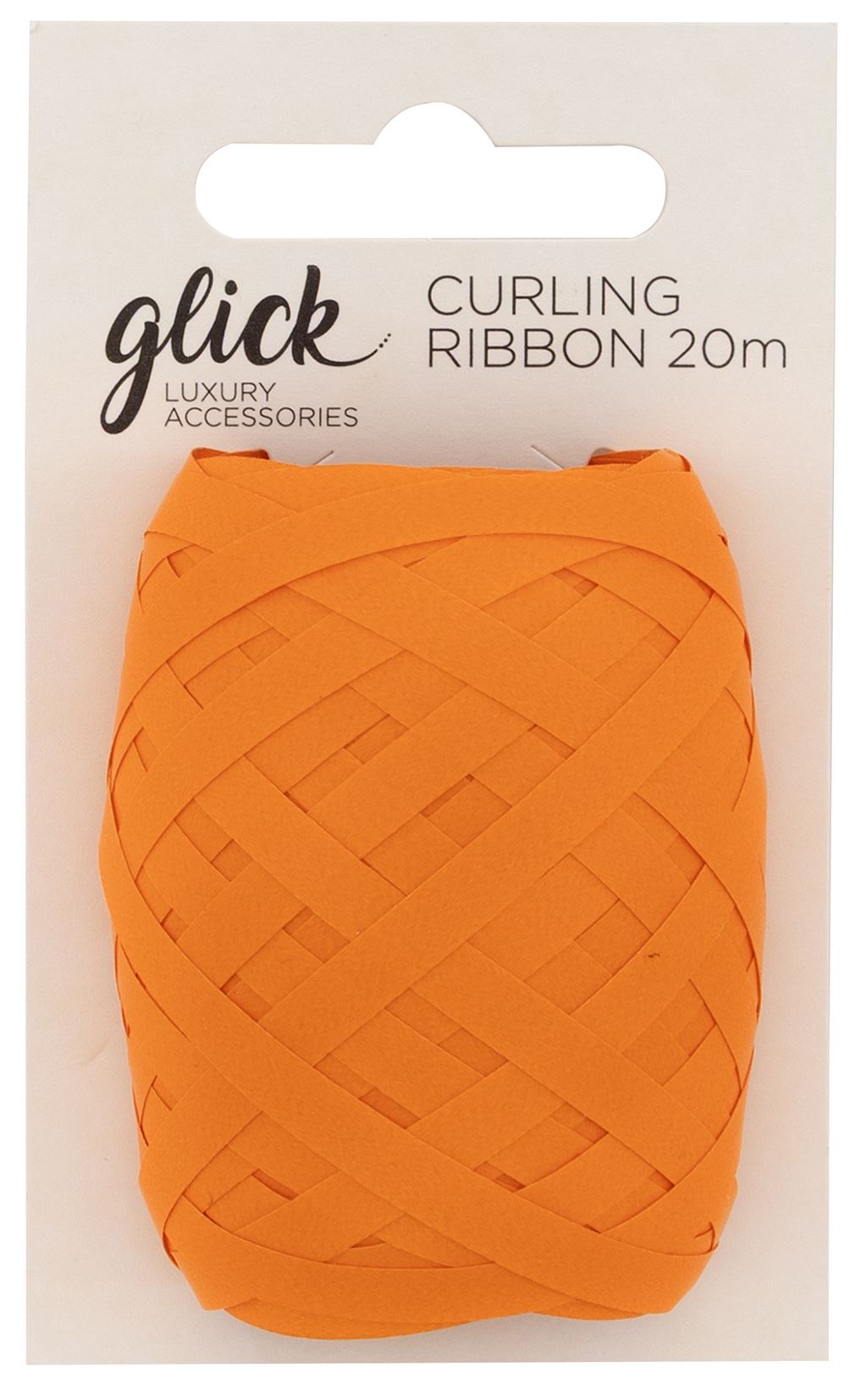 Neon Orange Curling Ribbon (5mm × 20m)