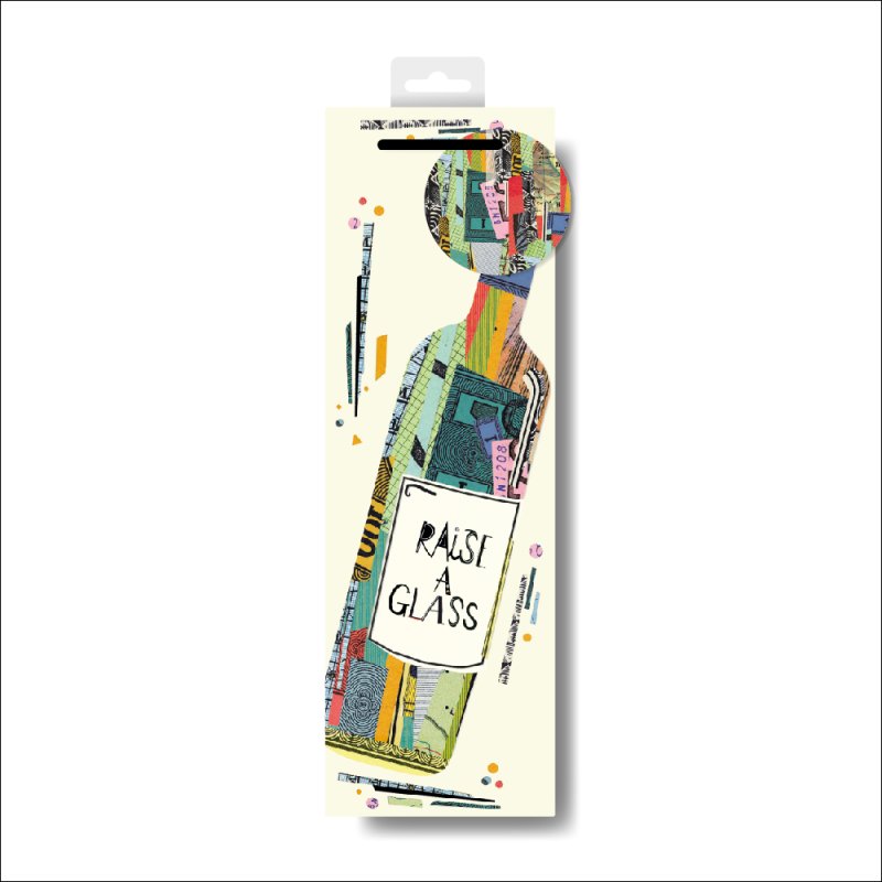 Mambo Raise a Glass Bottle Gift Bag