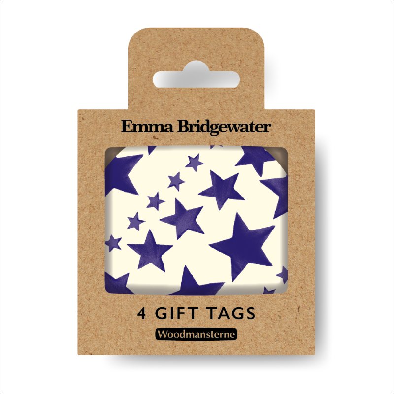 Emma Bridgewater Blue Stars Gift Tags