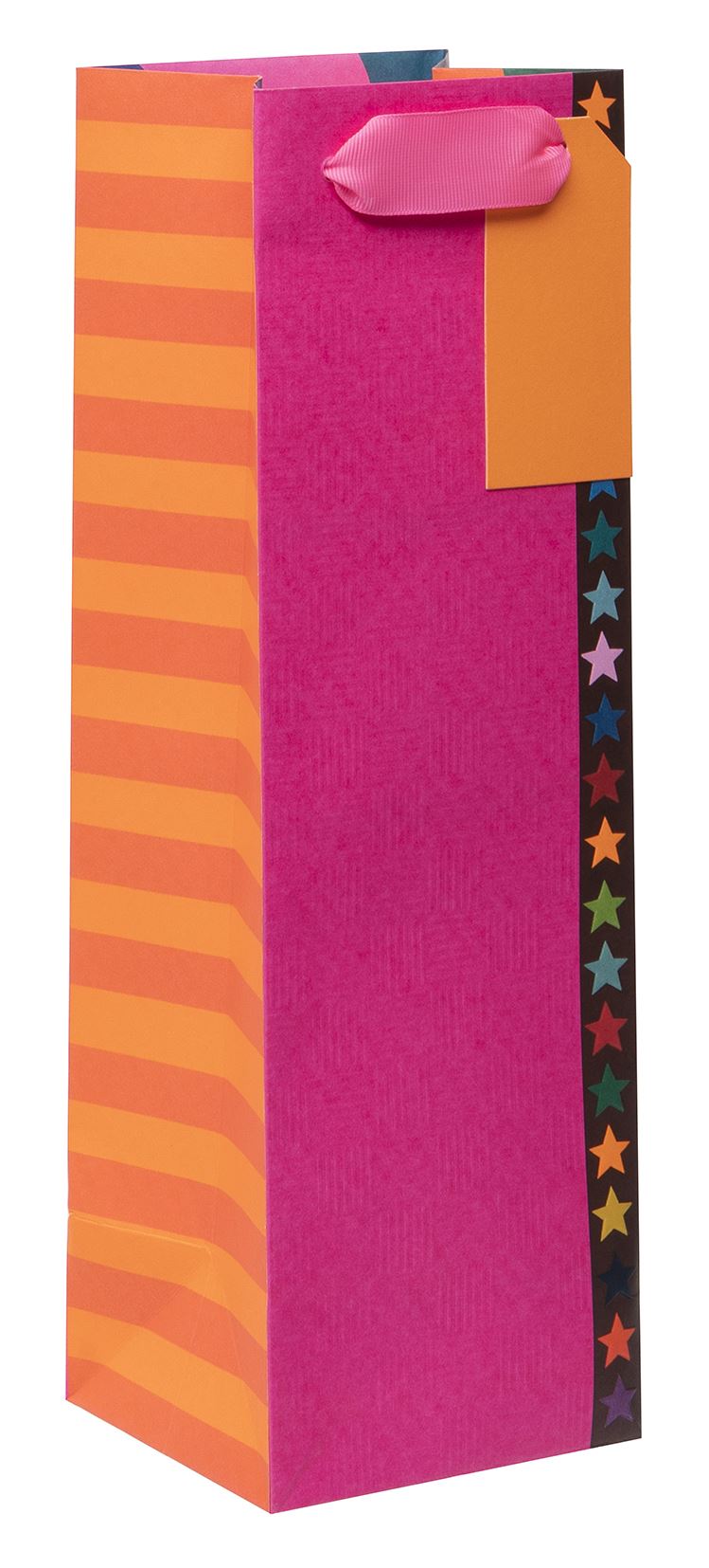 Colour Hub Pink Bottle Gift Bag by Paper Salad