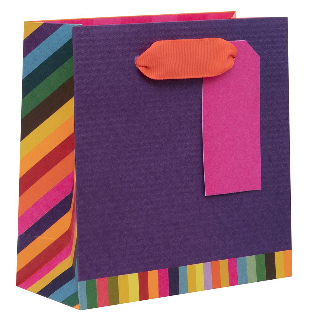 Colour Hub Purple Small Gift Bag by Paper Salad