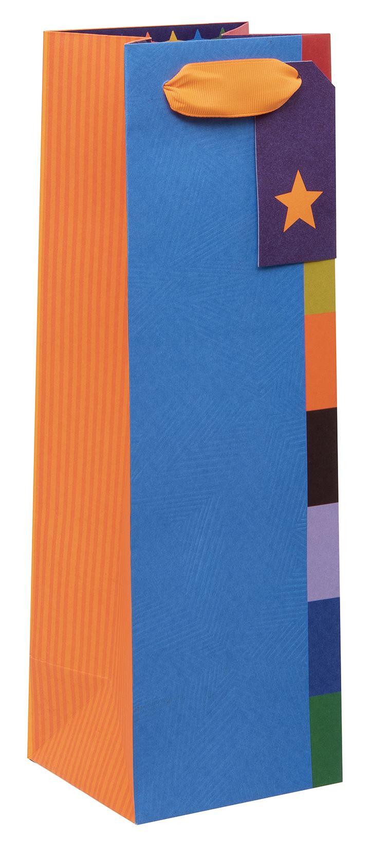 Colour Hub Blue Bottle Gift Bag by Paper Salad