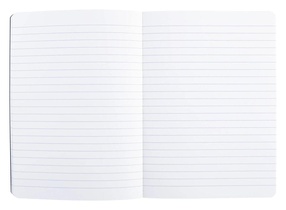 Clairefontaine Nomaddict Clothbound Notebook - A5 Lined - 192 Pages - Black