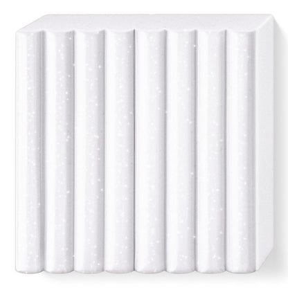 FIMO effect 57g galaxy white polymer clay, block