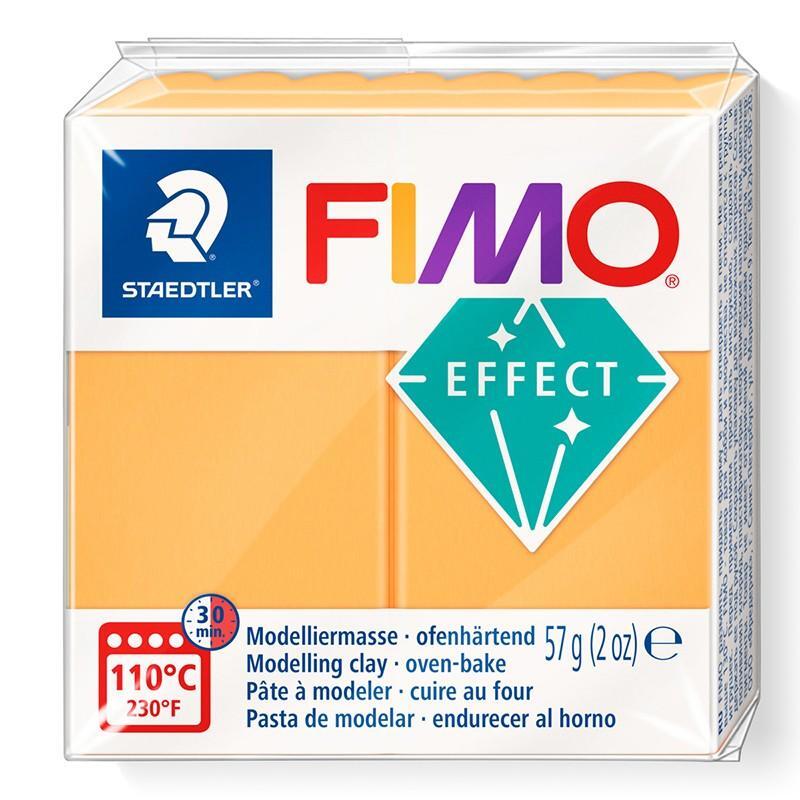 FIMO Effect Neon Polymer Clay 57g – Neon Orange (8010-401)