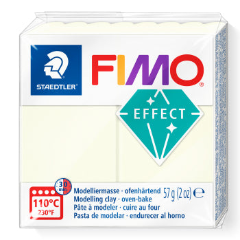 FIMO Effect Polymer Clay 57g – Glow-in-the-Dark (8010-041)