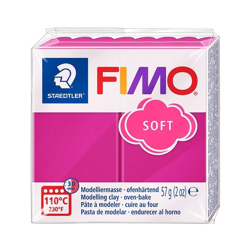 FIMO Soft Polymer Clay 57g – Raspberry (8020-22)
