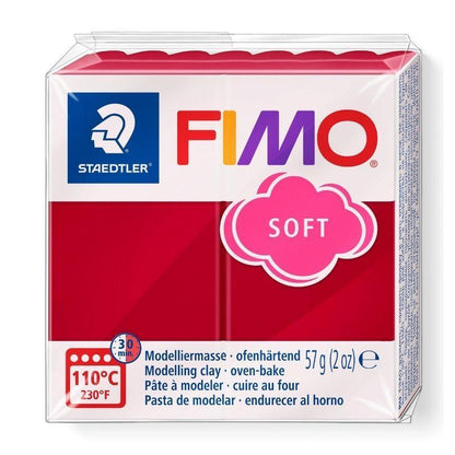 FIMO Soft Polymer Clay 57g – Cherry Red (8020-26)