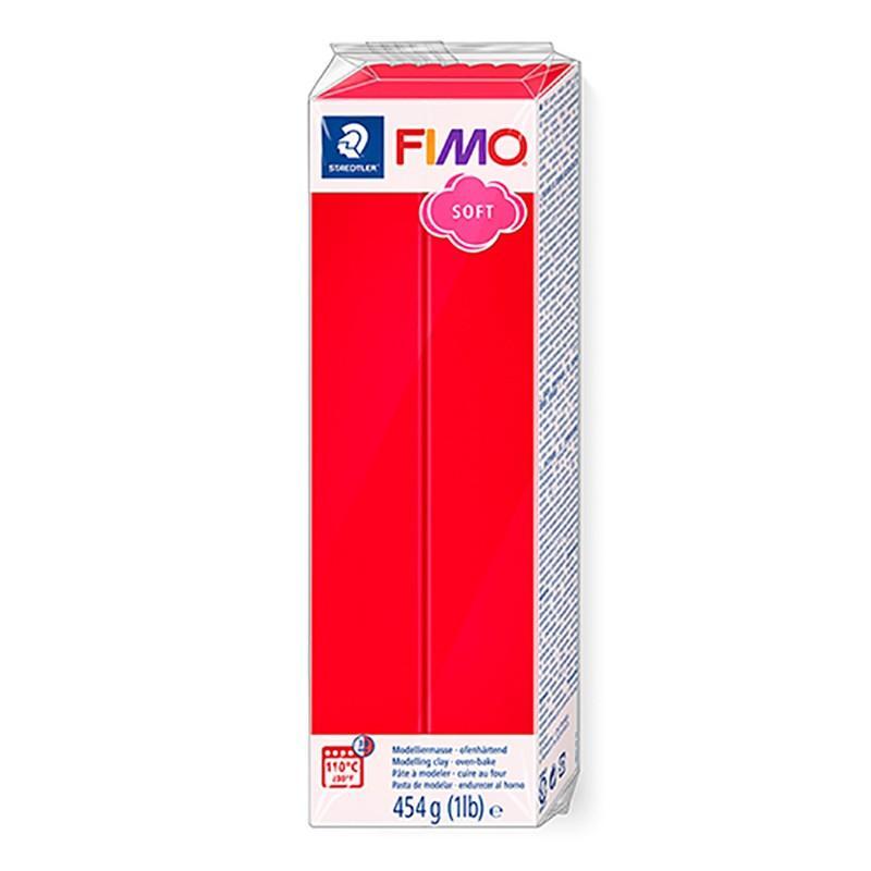 FIMO Soft Polymer Clay 454g Block – Indian Red (8021-24)